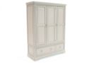 Picture of Mabel 3 Door 3 Drawer Wardrobe (Taupe)