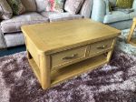 Picture of Stow Natural Oak 2 Drawer Coffee Table