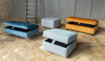 Picture of Lexi Legged Ottoman by Alstons