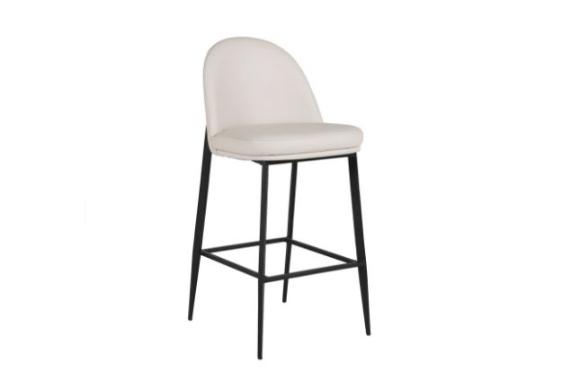 Picture of Valent Barstool - Taupe Cream Leather 