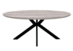 Picture of Manhattan 1.8m Fixed Oval Dining Table  