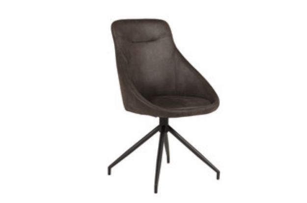 Picture of Hendrix Dining Chair- Brown Microfibre