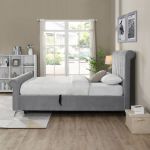 Picture of Carlow Ottoman Bedframe - Grey 