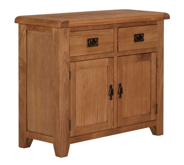 Picture of Paris Oak 2 Door 2 Drawer Sideboard