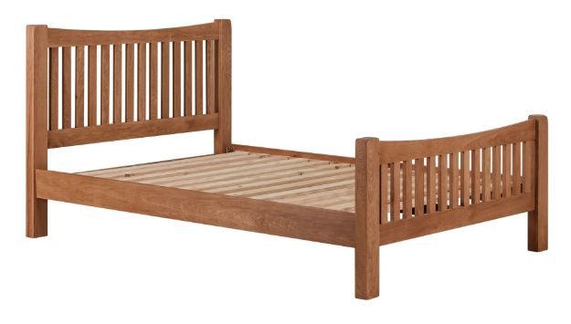 Picture of Paris Oak bedframe