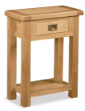 Picture of Paris Oak Telephone Table With 1 Drawer