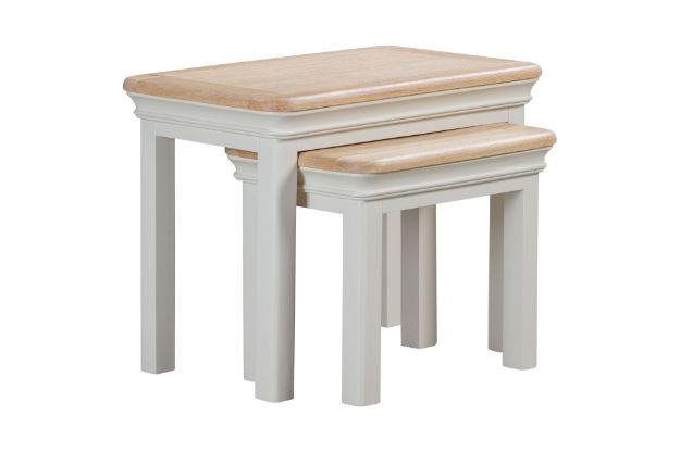 Picture of Amelia Nest of Tables (Cream)