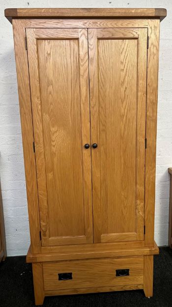 Picture of Paris Oak Double Wardrobe