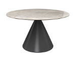 Picture of Alonso round Ceramic extending Dining Table