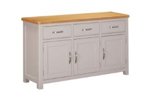 Picture of Roma Painted  3 Door 3 Drawer Sidebooard