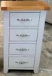 Picture of Paris Painted 4 Drawer Tallboy 