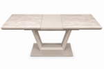 Picture of Savannah Table (Cream Marble Effect)
