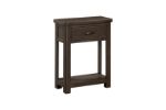 Picture of Roma Walnut 1 Drawer Console Table 