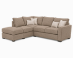 Picture of Caspian 2 Corner 1 with Footstool 