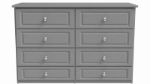 Picture of Troscan 4+4 Deep Drawer Long Chest