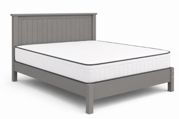 Picture of Troscan Panel-Style Headboard Bedframe