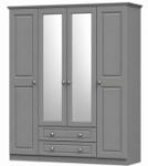 Picture of Troscan 4 Door 2 Drawer 2 Mirror Robe