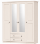 Picture of Troscan 4 Door 2 Drawer 2 Mirror Robe