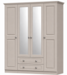 Picture of Troscan 4 Door 2 Drawer 2 Mirror Robe