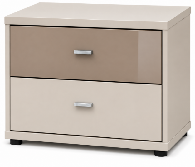 Picture of Berlin 2 Drawer Bedside 