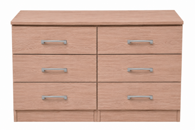 Picture of Miami- 6 Drawer Wide Chest  