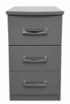 Picture of Miami- 3 Drawer Bedside Chest