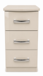 Picture of Miami- 3 Drawer Bedside Chest