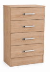 Picture of Miami- 4 Drawer Midi Chest