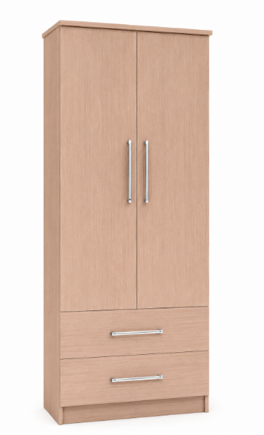Picture of Miami- 2 Door 2 Drawer Robe