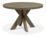 Picture of Ellipse Fumed Oak 4 Seater Round Table